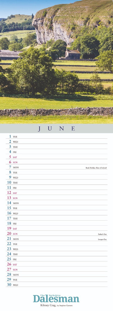 Yorkshire Dalesman Slim Calendar 2027