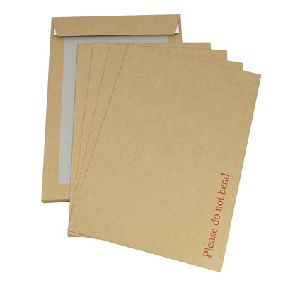 Board Back Envelopes - Please Do Not Bend 241mm x 178mm