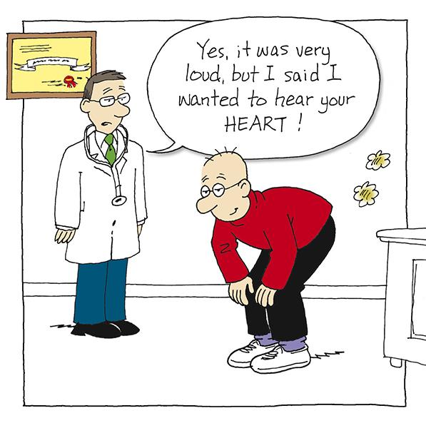 Yes, it was very loud, but I said I wanted to listen to your HEART