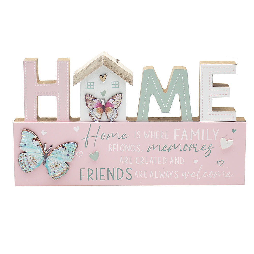 Home 3D standing plaque
