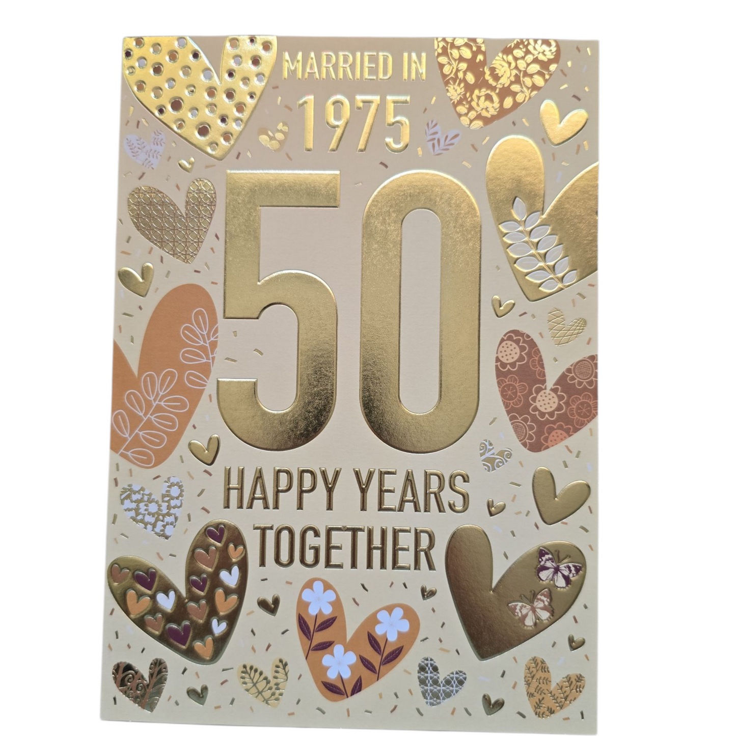 Married in 1975 50 happy years together