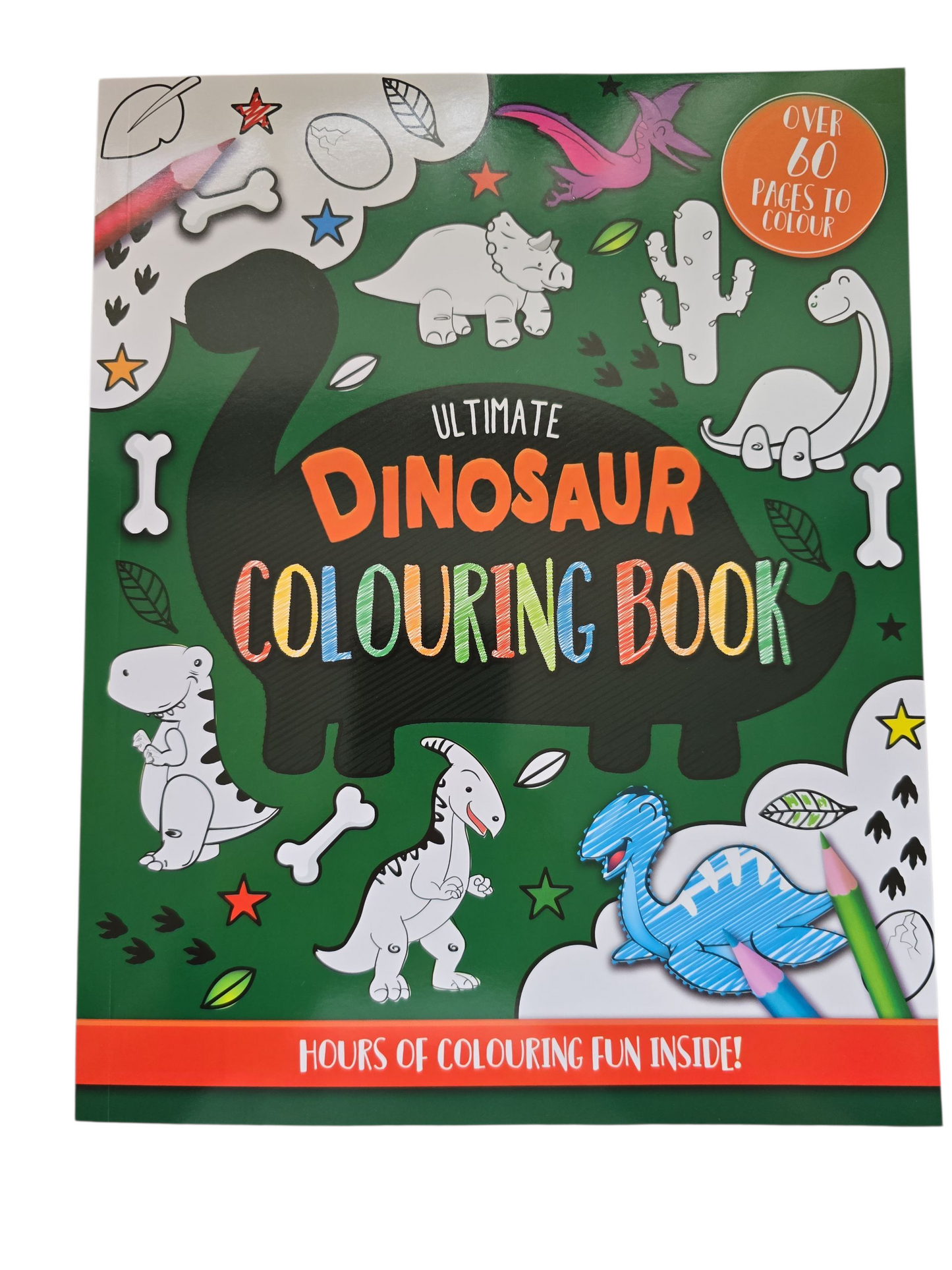 DINOSAUR COLOURING BOOK RRP £7.99