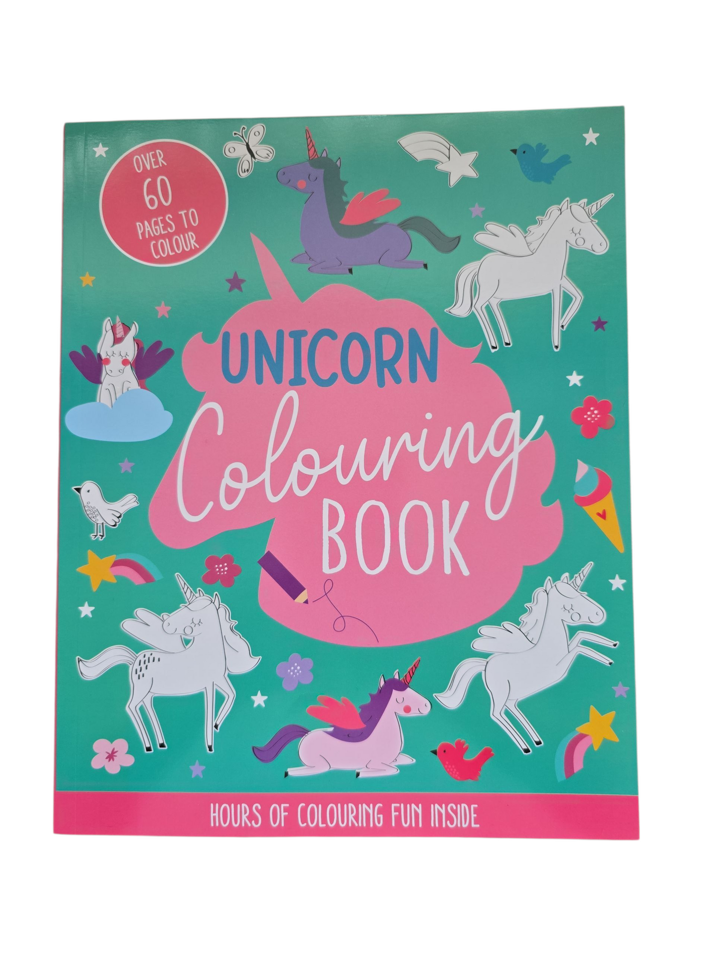 UNICORN COLOURING BOOK RRP £7.99
