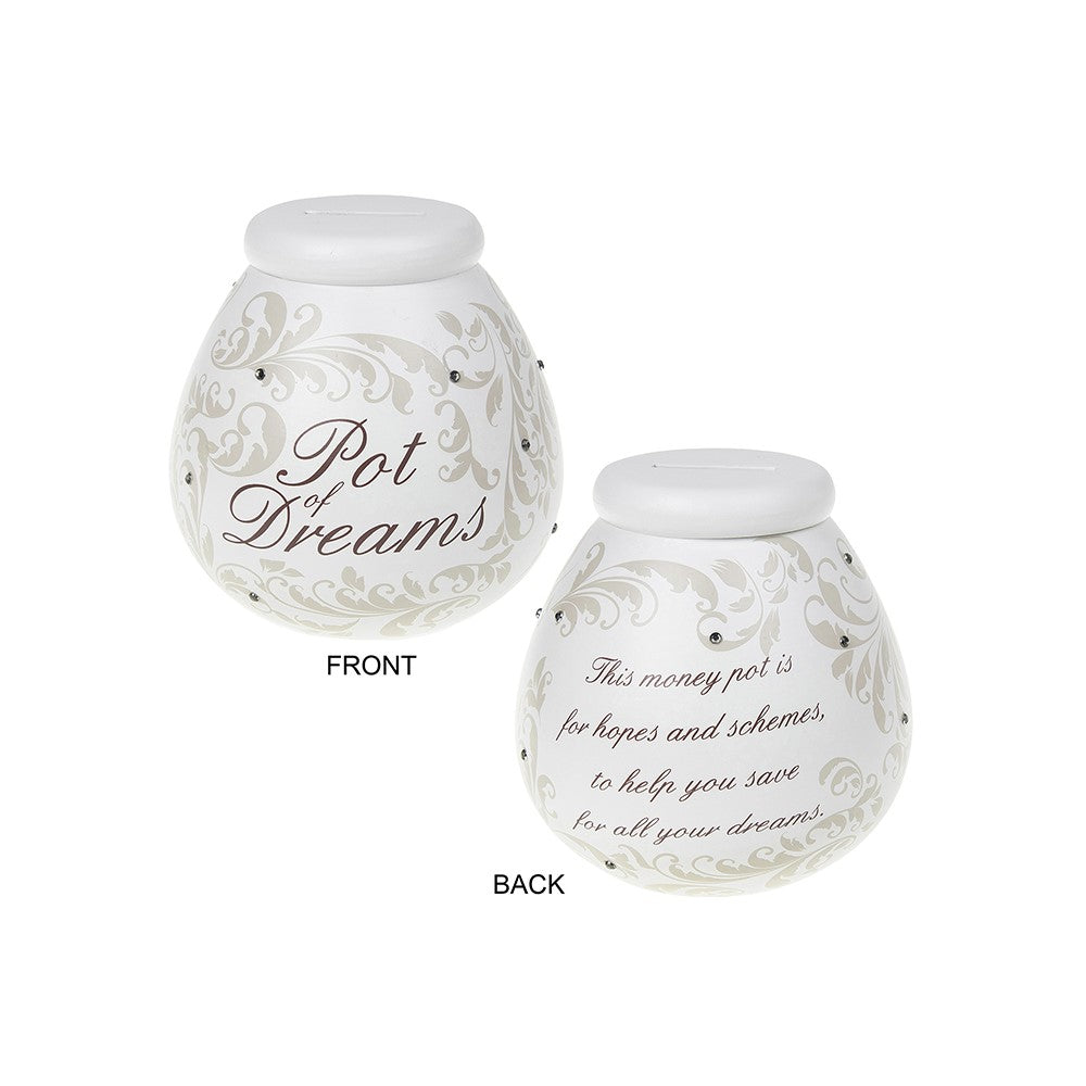 Pot of Dreams Fleur De Lys Swirls