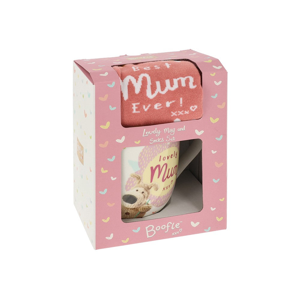 Boofle Female Mug & Sock Set Mum