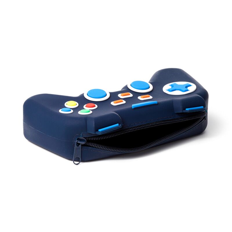 Game Over Game Controller Shaped Silicone Pencil Case