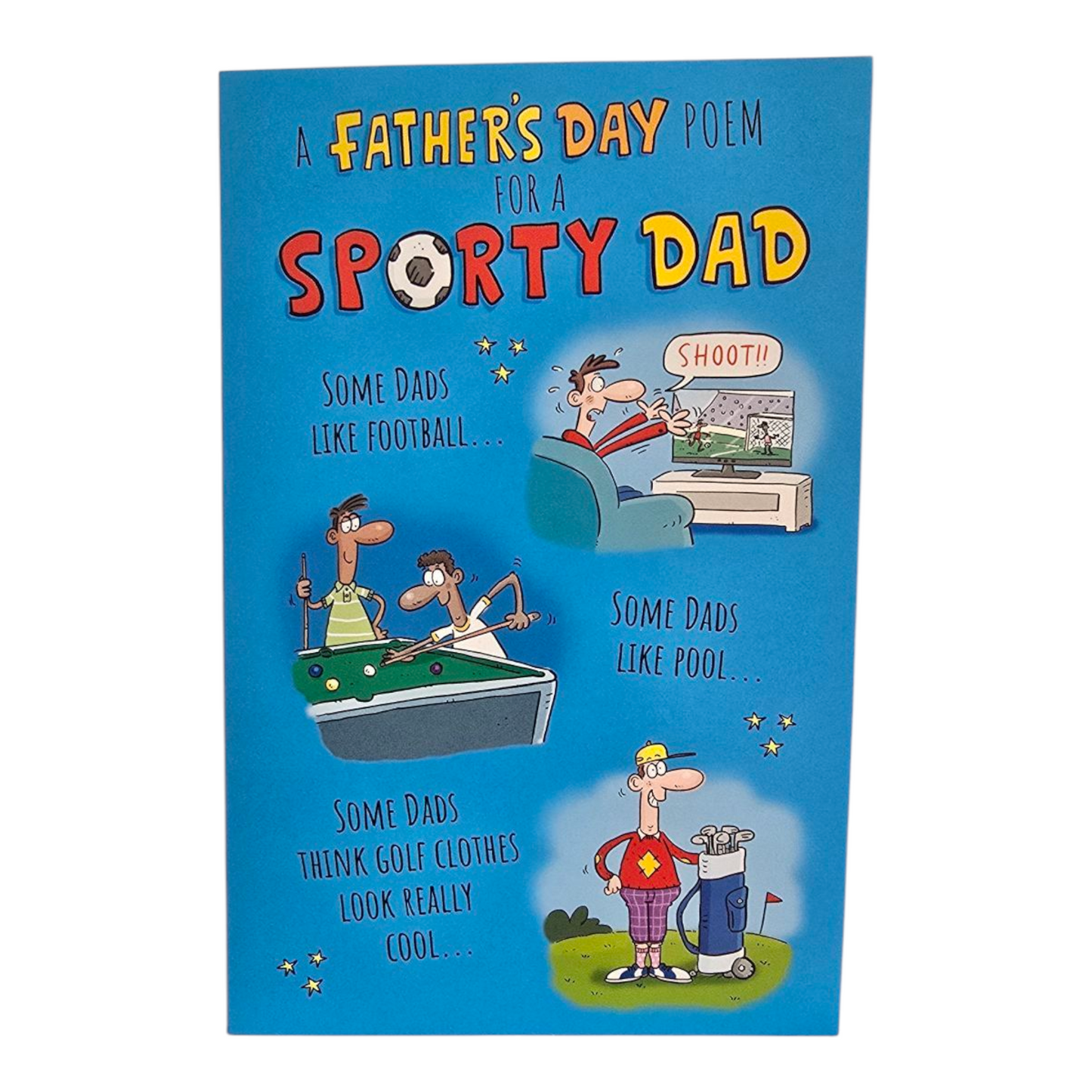 A Father's Day poem for a sporty Dad