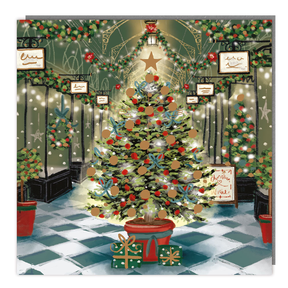 Pack of 5 - Tree in the Arcade - 140x140 - Foil - RT