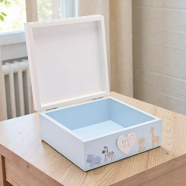 Petit Cheri Giraffe Keepsake Box - Baby Boy