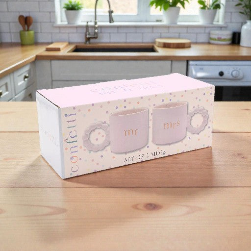 Confetti Mug - Mr & Mrs