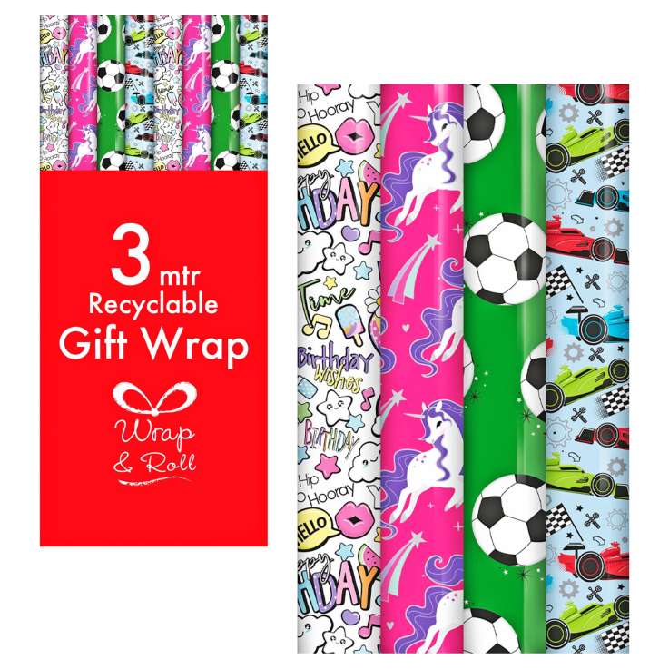 Everyday Wrapping Paper (3M) - Kids
