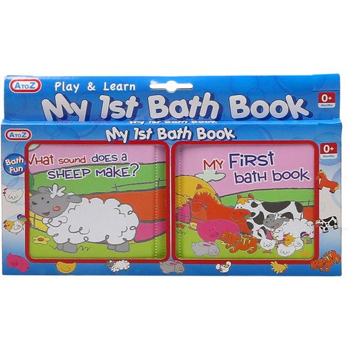 Baby Toddler Floating My 1st First Bath Book Bathtime Play Fun Educational Toy