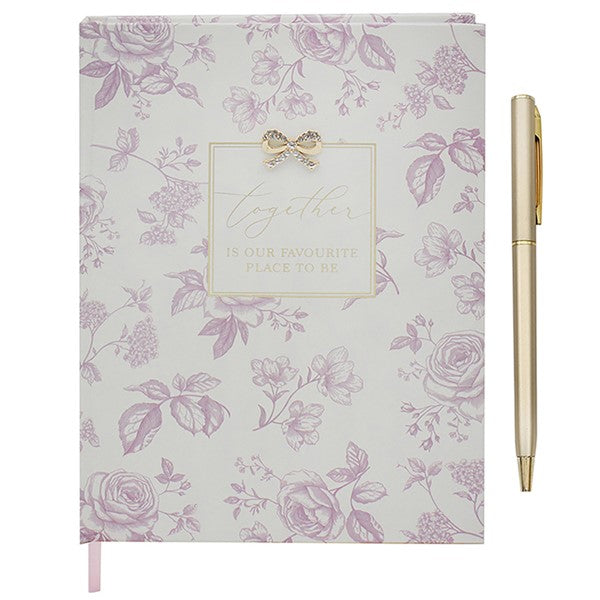 Hearts Design Notebook Love