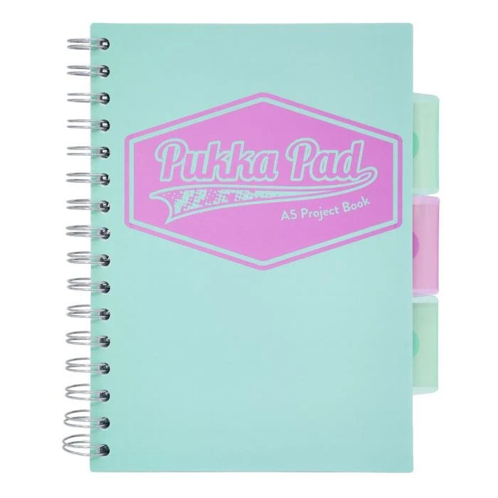 Pukka A5 Pastel Project Book Green