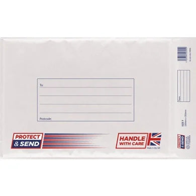 Protect & Send F White Padded Envelopes 230 x 335mm
