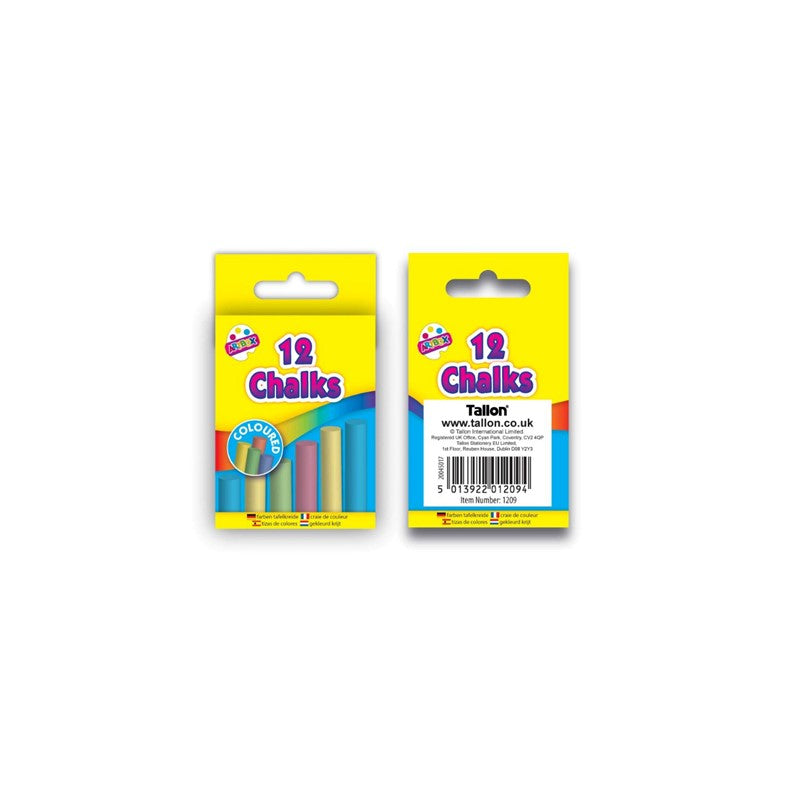 Artbox Colouring Chalk 12 Pack