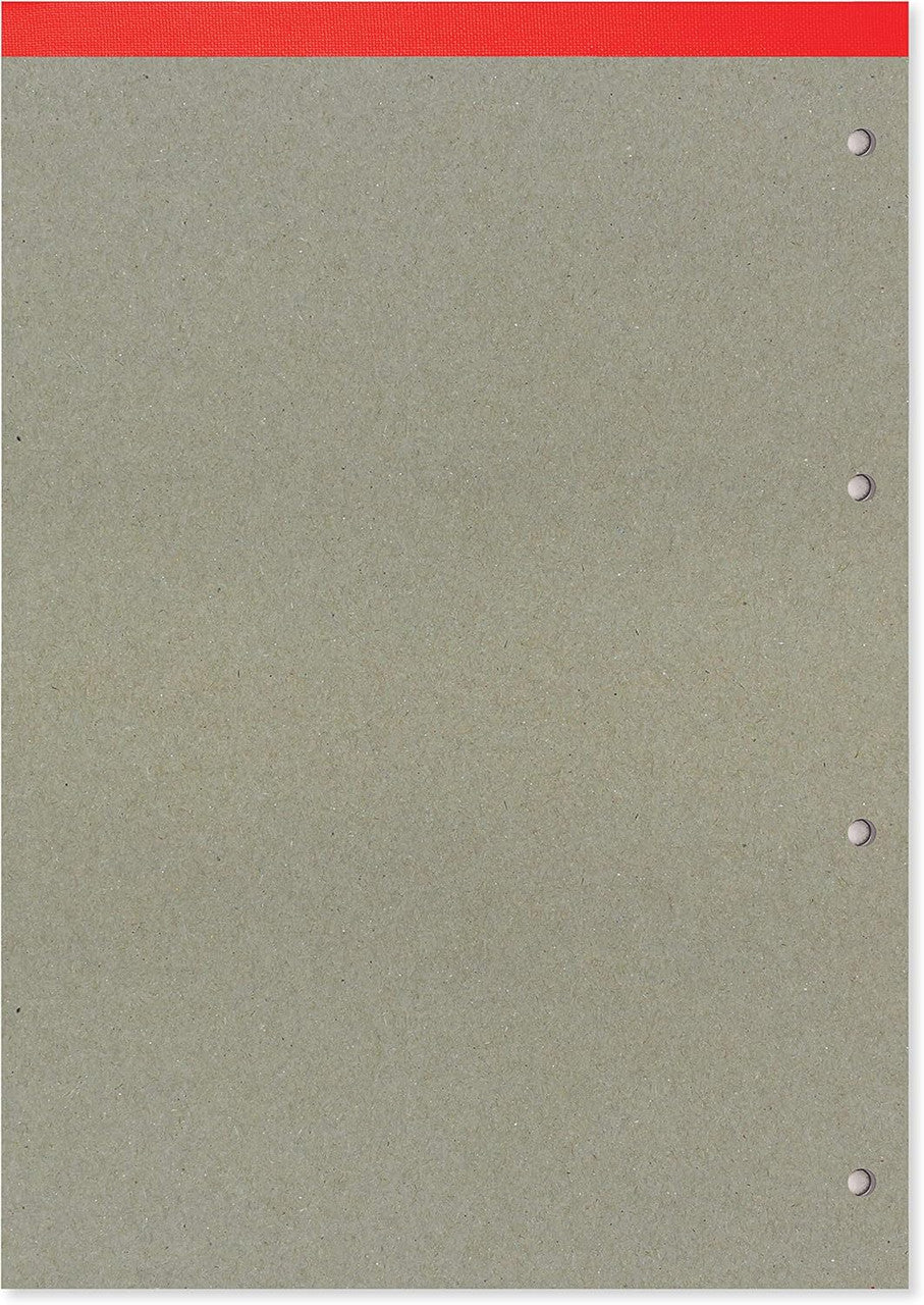 A4 160 Pages 8mm Feint with Margin Refill Pad (210x297mm)