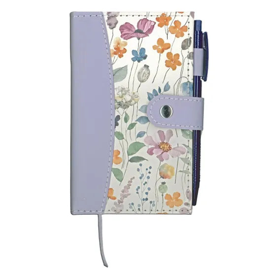 Wild Bloom Slim Notebook & Pen Set - Assorted Designs