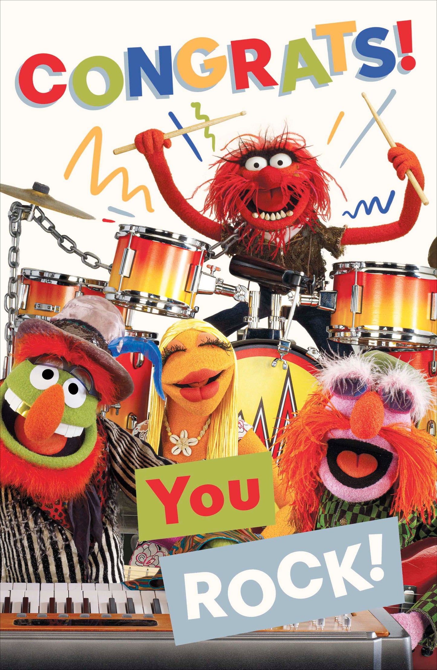Standard Greeting Card Congratulations  Range: Disney Muppets