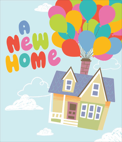 Standard Greeting Cards Congratulations New Home Cute Disney Up