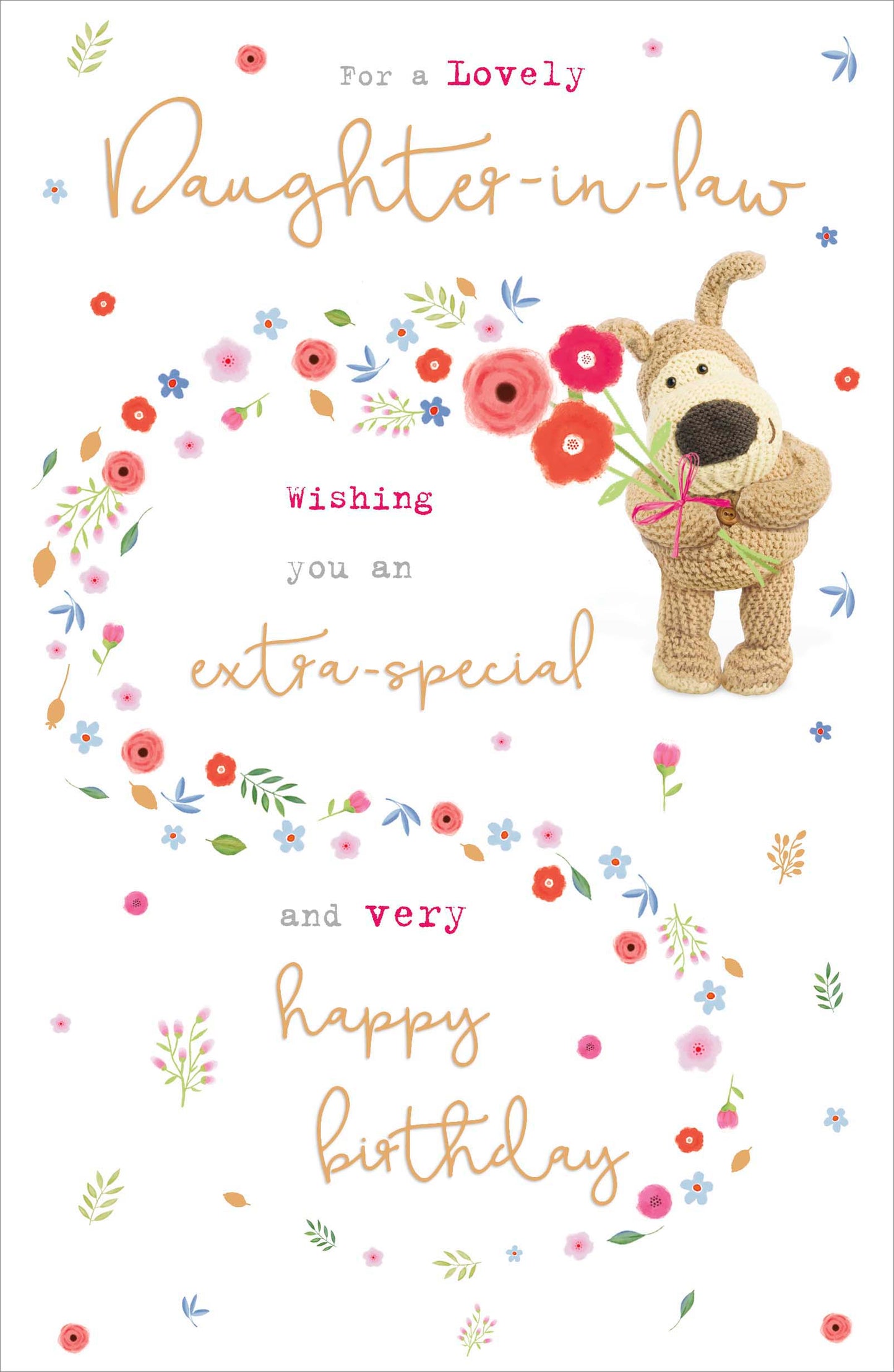 Standard Greeting Card Daughter & DIL  Range: Boofle