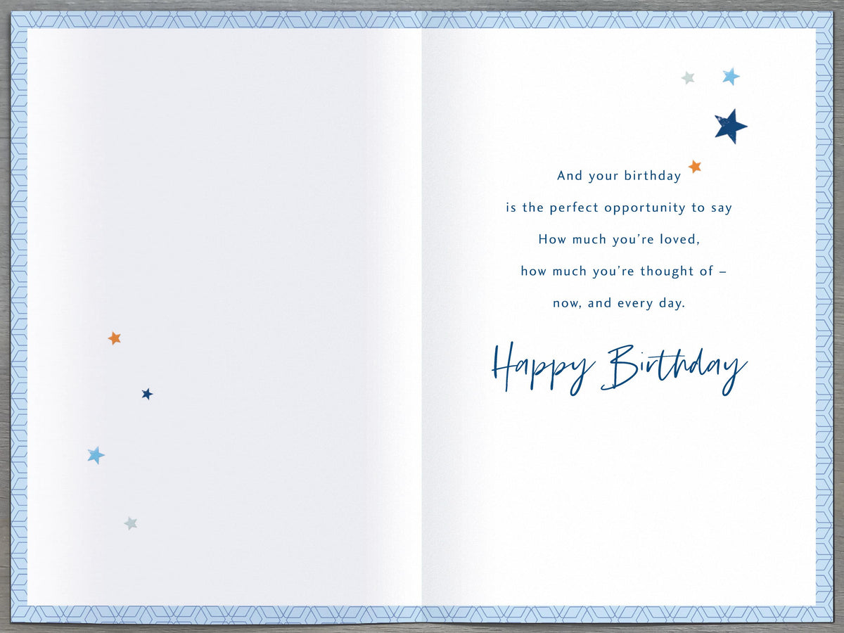 Standard Greeting Cards Birthday Grandson  Simply Traditional