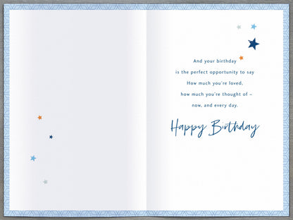 Standard Greeting Cards Birthday Grandson  Simply Traditional