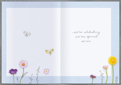 Standard Greeting Cards Birthday  Into the Meadow