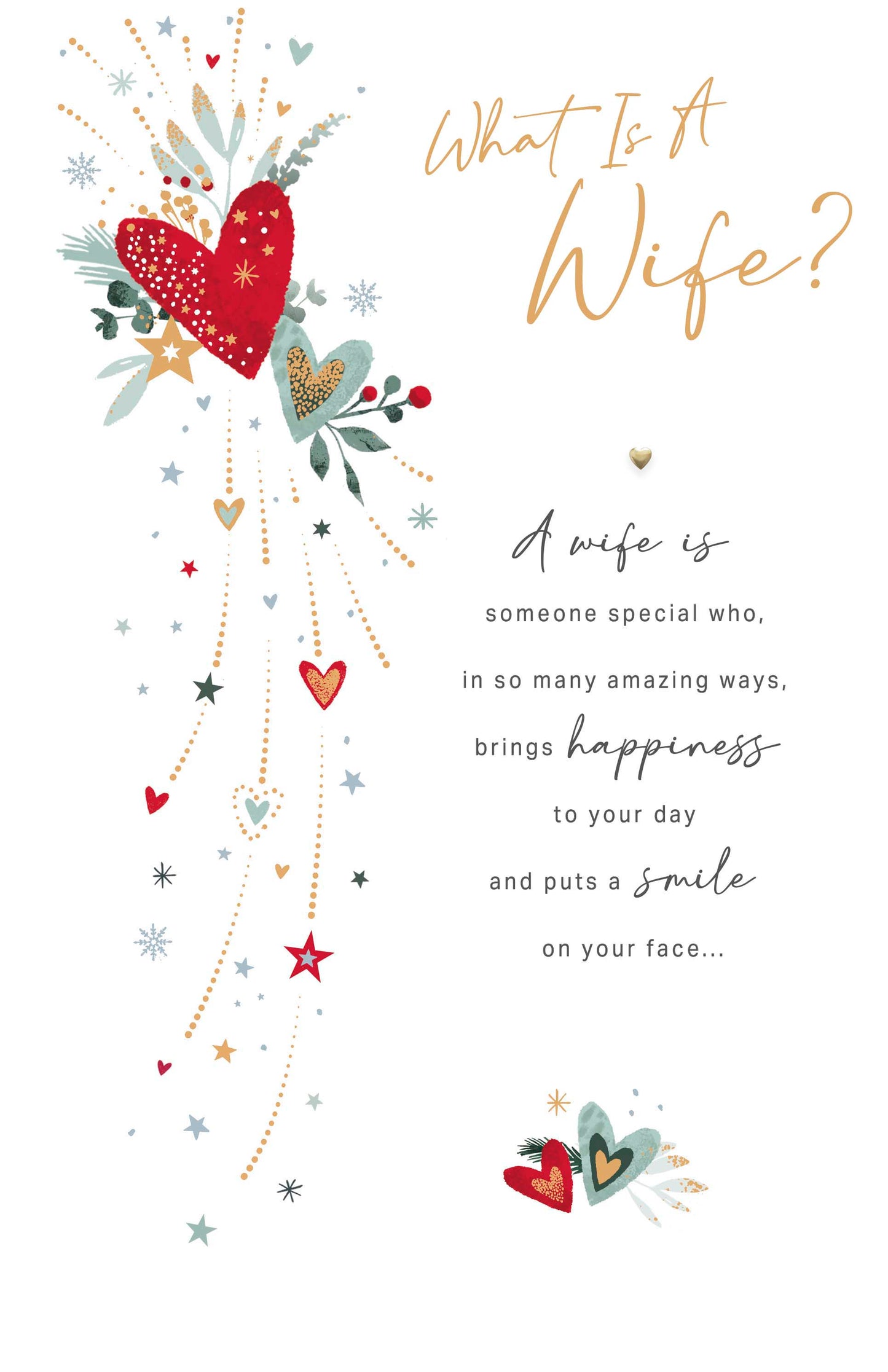 Hand Finished Greeting Cards Wife  Daydreams