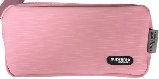 DOUBLE PENCIL CASE LIGHT PINK (PC-0100)
