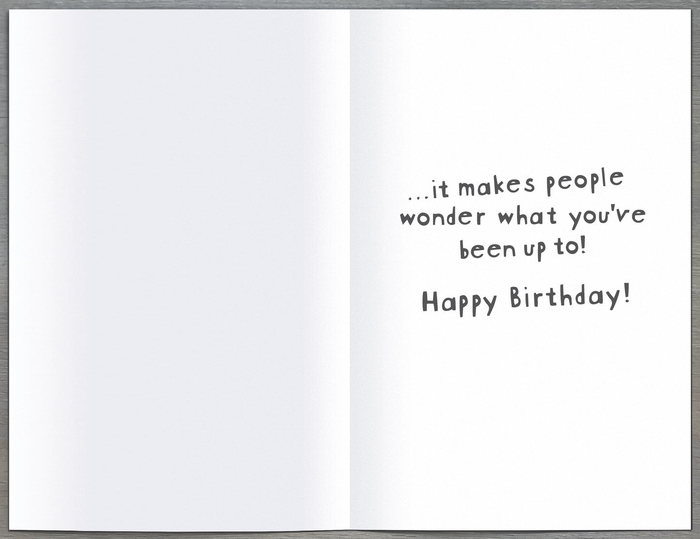 Standard Greeting Cards Birthday Hum Say Cheese!