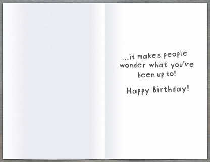 Standard Greeting Cards Birthday Hum Say Cheese!