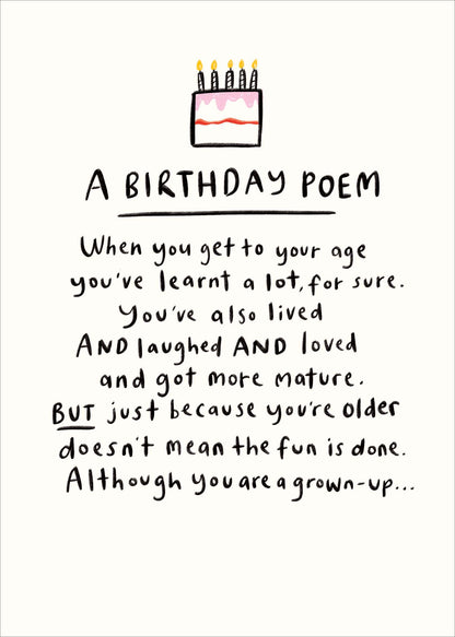 Birthday Humour