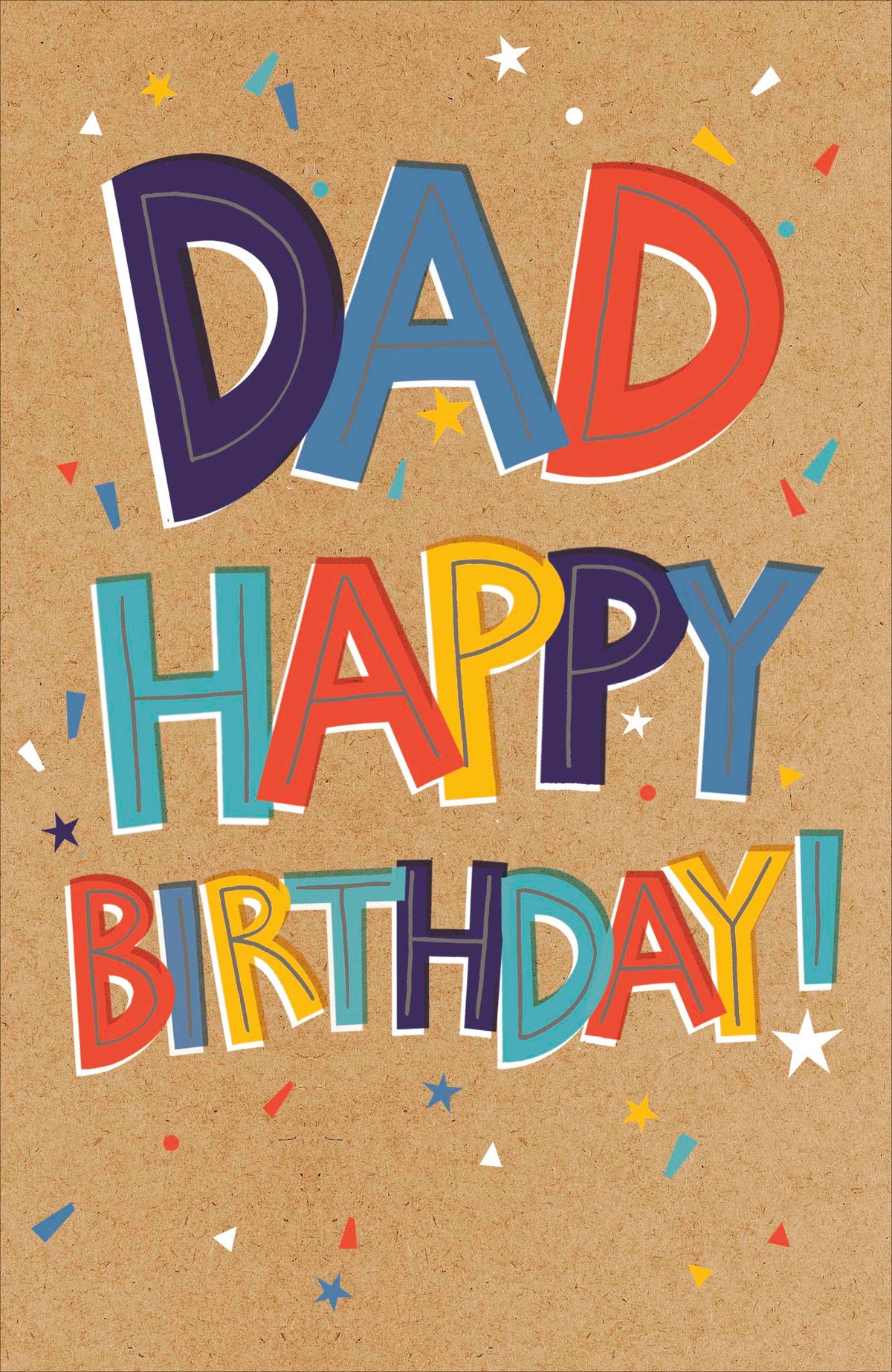 Standard Greeting Cards Birthday Dad  Carlton Core Line