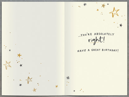 Standard Greeting Cards Birthday Son In Law  Carlton Core Line