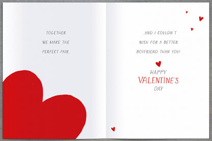 Hand Finished Greeting Cards Boyfriend  Carlton Core Line
