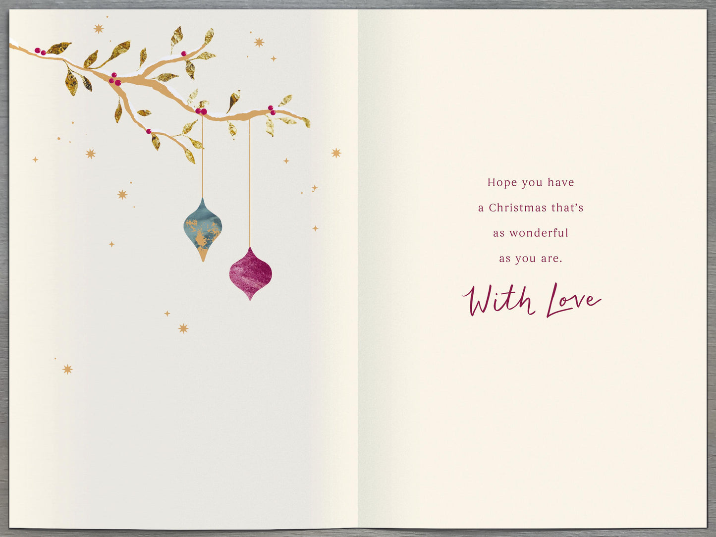 Hand Finished Greeting Cards Someone Special  Gibson Core Line