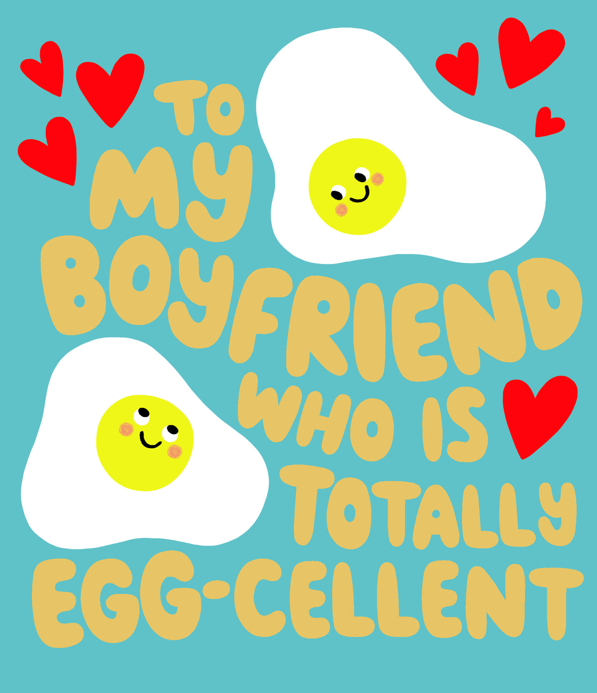 Standard Greeting Cards Boyfriend Hum Hanson Core Line