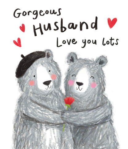 Standard Greeting Cards Husband Cute Carlton Core Line
