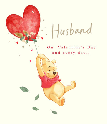 Standard Greeting Cards Husband Cute Disney Winnie the Pooh