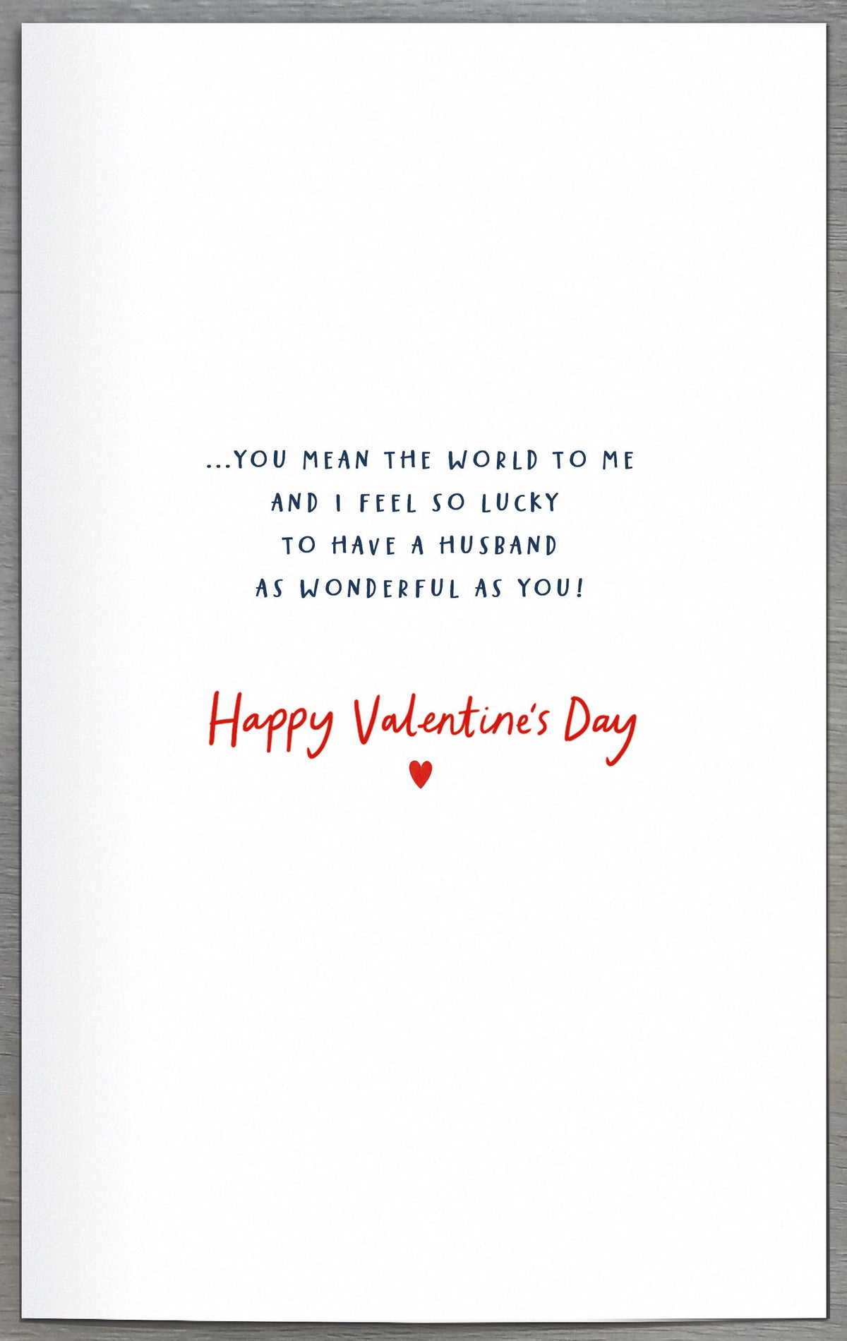 Hand Finished Greeting Cards Husband Cute Nutmeg