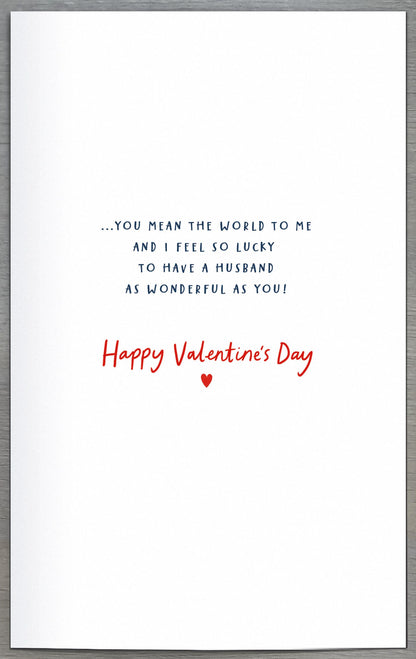 Hand Finished Greeting Cards Husband Cute Nutmeg