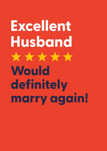 Standard Greeting Cards Husband Hum Believe the Type