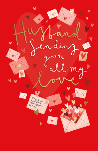 Standard Greeting Cards Husband  Gibson Core Line