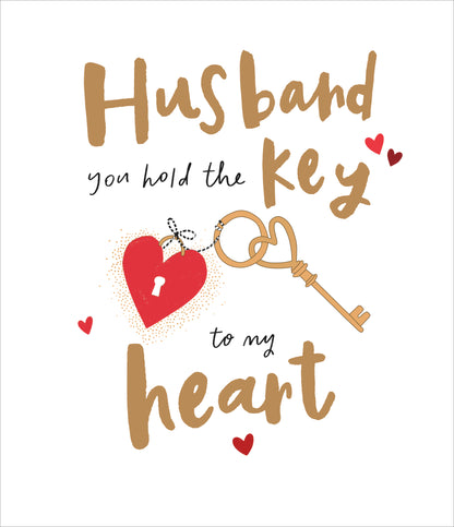 Standard Greeting Cards Husband  Carlton Core Line