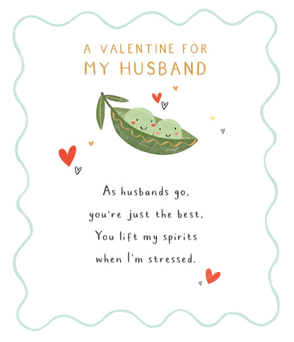 Standard Greeting Cards Husband  Amuslings