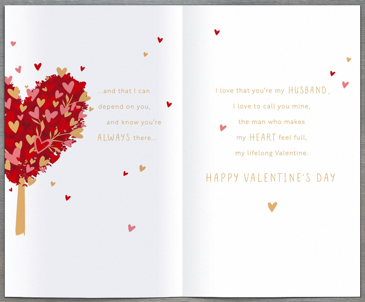 Hand Finished Greeting Cards Husband  Carlton Core Line
