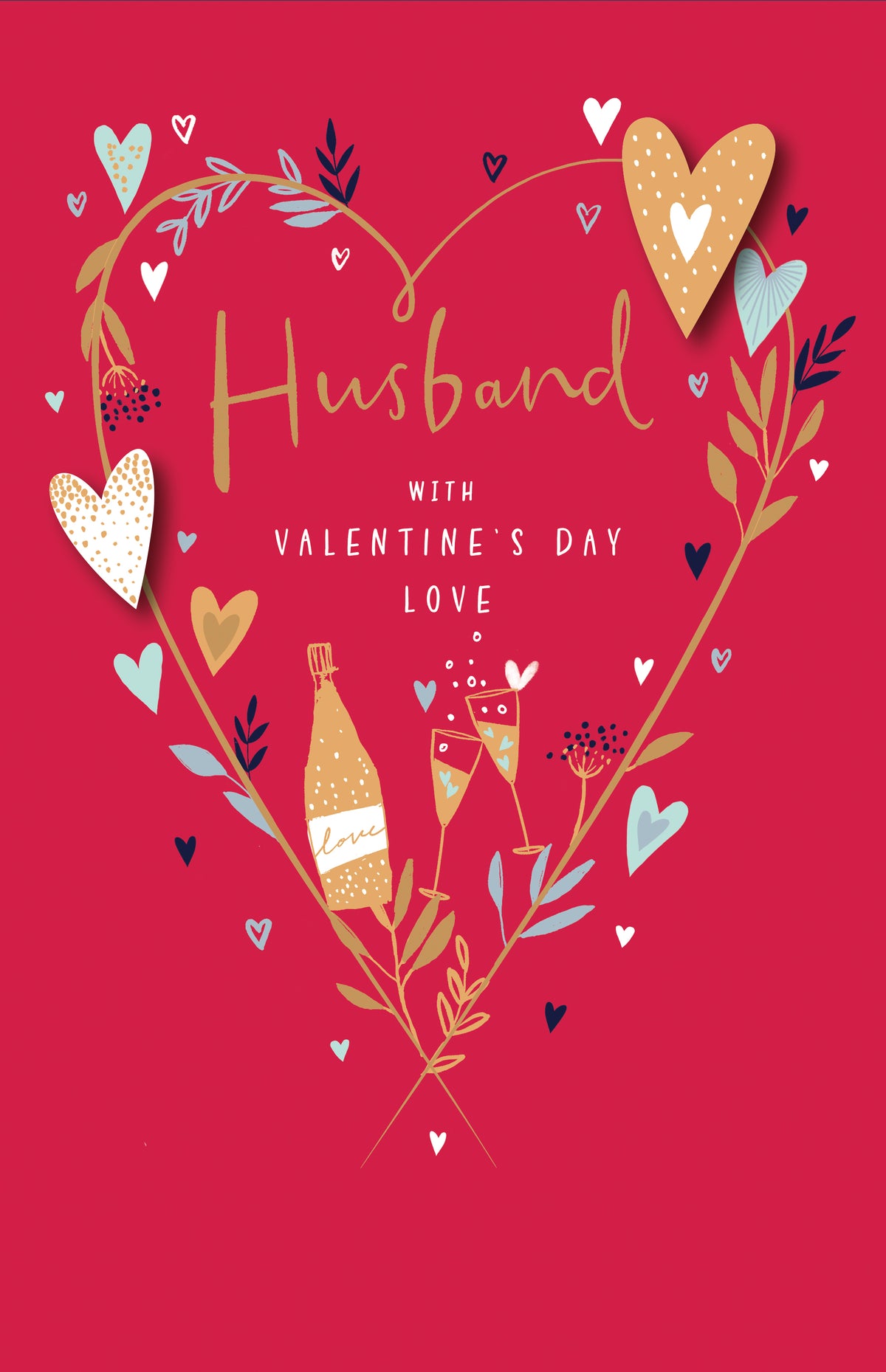 Hand Finished Greeting Cards Husband  Gibson Core Line