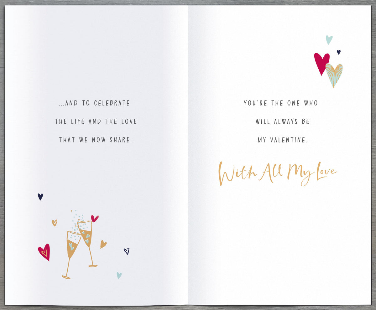 Hand Finished Greeting Cards Husband  Gibson Core Line