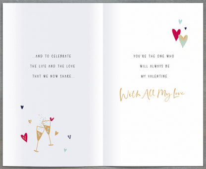 Hand Finished Greeting Cards Husband  Gibson Core Line